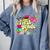 Retro First Grade Teacher Disco Ball Coquette Back To School Comfort Colors Sweatshirt Blue Jean Retro First Grade Teacher Disco Ball Coquette Back To School Comfort Colors Sweatshirt Blue Jean
