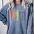 Retro Be Kind ASL Deaf Teacher Sign Language Gay Pride Comfort Colors Sweatshirt Blue Jean Retro Be Kind ASL Deaf Teacher Sign Language Gay Pride Comfort Colors Sweatshirt Blue Jean