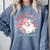 Retro Pink Christmas Santa's Favorite Art Teacher Artist Comfort Colors Sweatshirt Blue Jean Retro Pink Christmas Santa's Favorite Art Teacher Artist Comfort Colors Sweatshirt Blue Jean