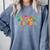 Retro Preschool Cute Dinosaur Preschool Teacher Kids Boys Comfort Colors Sweatshirt Blue Jean Retro Preschool Cute Dinosaur Preschool Teacher Kids Boys Comfort Colors Sweatshirt Blue Jean