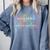 Retro School Counselor Counseling Teacher Appreciation Comfort Colors Sweatshirt Blue Jean Retro School Counselor Counseling Teacher Appreciation Comfort Colors Sweatshirt Blue Jean