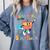 Retro Teaching Is My Superpower Apple Teacher Appreciation Comfort Colors Sweatshirt Blue Jean Retro Teaching Is My Superpower Apple Teacher Appreciation Comfort Colors Sweatshirt Blue Jean