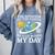 Rotation Of Earth Science Teacher Earth Day Men Women Comfort Colors Sweatshirt Blue Jean