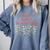 School Office Clerk Creepin' It Real HALLOWEEN Teacher Shirt Comfort Colors Sweatshirt Blue Jean