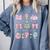 School Pencils And Bows Teacher Bow Coquette Pencil Girls Comfort Colors Sweatshirt Blue Jean School Pencils And Bows Teacher Bow Coquette Pencil Girls Comfort Colors Sweatshirt Blue Jean