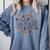 School Psychologist Psychology Teacher Appreciation Comfort Colors Sweatshirt Blue Jean