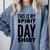 School Teacher Spirit Day Costume For Men Women Comfort Colors Sweatshirt Blue Jean