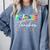 Science Teacher Tie Dye First Day Of School Back To School Men Women Girls Kids Comfort Colors Sweatshirt Blue Jean