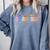 Se Amable Be Kind In Spanish Groovy Teacher Flowers Comfort Colors Sweatshirt Blue Jean