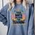 These Boots Are Made Teaching Western Cowboy Teacher Comfort Colors Sweatshirt Blue Jean