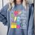 She Works Willingly With Her Hands Proverbs Daycare Teacher Men Women Comfort Colors Sweatshirt Blue Jean