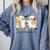 Silly Goose Spooky Teacher Halloween Cute Goosebumps Comfort Colors Sweatshirt Blue Jean Silly Goose Spooky Teacher Halloween Cute Goosebumps Comfort Colors Sweatshirt Blue Jean