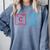 Six Seven Meme 6 7 Science Teacher 6-7 Periodic Table Comfort Colors Sweatshirt Blue Jean