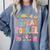 I Speak Toddler Teacher Pre-K Frist Day Back To School Comfort Colors Sweatshirt Blue Jean