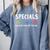Specials The Best Part Of The Day Men Women Teacher Comfort Colors Sweatshirt Blue Jean