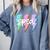 SPED Teacher Squad Lightning Bolt Special Education Comfort Colors Sweatshirt Blue Jean SPED Teacher Squad Lightning Bolt Special Education Comfort Colors Sweatshirt Blue Jean