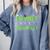 Only Spooky Periodically Halloween Chemistry Teacher Men Women Comfort Colors Sweatshirt Blue Jean