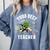 Star Wars Yoda Best Teacher Icons Comfort Colors Sweatshirt Blue Jean