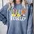 Steam Teacher Science Tech Engineering Arts Maker Comfort Colors Sweatshirt Blue Jean