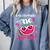 Our Students Are One In A Melon Teacher Watermelon Summer Comfort Colors Sweatshirt Blue Jean