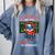 Super Hero Teacher Superheroes In Disguise Comfort Colors Sweatshirt Blue Jean