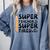 Super Teacher By Day Super Tired By Night Back To School Comfort Colors Sweatshirt Blue Jean Super Teacher By Day Super Tired By Night Back To School Comfort Colors Sweatshirt Blue Jean
