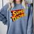 Super Teacher SuperTeacher Comfort Colors Sweatshirt Blue Jean Super Teacher SuperTeacher Comfort Colors Sweatshirt Blue Jean