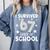 I Survived 67 Days Of School Teachers Students Comfort Colors Sweatshirt Blue Jean I Survived 67 Days Of School Teachers Students Comfort Colors Sweatshirt Blue Jean