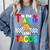 T Is For Teacher And Tacos For Teacher & Tacos Lovers Comfort Colors Sweatshirt Blue Jean