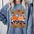 I Teach The Coolest Pumpkins In The Patch Teacher Halloween Comfort Colors Sweatshirt Blue Jean