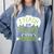 I Teach The Cutest Little Monsters Halloween Teacher Spooky Comfort Colors Sweatshirt Blue Jean