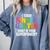 I Teach Kindergarten What Is Your Superpower Teacher Comfort Colors Sweatshirt Blue Jean