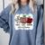 Teach Love Inspire Pre-k Teacher Apple Leopard Red Plain Comfort Colors Sweatshirt Blue Jean
