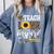 TEACH LOVE INSPIRE Teacher Sunflower Appreciation Comfort Colors Sweatshirt Blue Jean TEACH LOVE INSPIRE Teacher Sunflower Appreciation Comfort Colors Sweatshirt Blue Jean