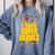 I Teach Super Heroes Comic Book Hero Teacher School Comfort Colors Sweatshirt Blue Jean
