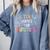 I Teach What's Your Superpower Teacher Teaching For Men Women Comfort Colors Sweatshirt Blue Jean