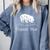 Teacher Bear For Educators Teacher Appreciation Comfort Colors Sweatshirt Blue Jean