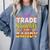 Teacher Cute Will Trade Students For Candy Halloween Costume Comfort Colors Sweatshirt Blue Jean