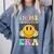 In My Teacher Era Retro Back To School Teacher Student Comfort Colors Sweatshirt Blue Jean In My Teacher Era Retro Back To School Teacher Student Comfort Colors Sweatshirt Blue Jean
