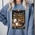 The Teacher Ghost Book Reading Books Lover Halloween Comfort Colors Sweatshirt Blue Jean