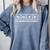 Teacher The Inspiration Element Periodic Table Word Science Comfort Colors Sweatshirt Blue Jean