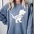 Teacher Saurus T Shirt For Men And Women Comfort Colors Sweatshirt Blue Jean