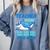Teacher Shark Do Your Work Comfort Colors Sweatshirt Blue Jean