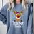 Teacher Squad Red Plaid Rudolph Reindeer Christmas Comfort Colors Sweatshirt Blue Jean