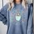 Teacher Supporter Bucket Filler Hero Comfort Colors Sweatshirt Blue Jean