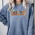 Teacher Thanksgiving Women Autumn Fall Halloween Pumpkin Tee Comfort Colors Sweatshirt Blue Jean