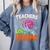 Teachers Love Brains Halloween 2025 Skeleton Costume Comfort Colors Sweatshirt Blue Jean Teachers Love Brains Halloween 2025 Skeleton Costume Comfort Colors Sweatshirt Blue Jean