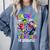 Teachers Are Superheroes Back To School Comfort Colors Sweatshirt Blue Jean
