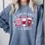 Teachers Valentine Day I Love My Class A Latte Coffee Women Comfort Colors Sweatshirt Blue Jean