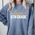 Team 6th Grade Hello Sixth Grade Crew Squad Teacher Kids Comfort Colors Sweatshirt Blue Jean